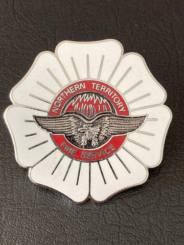 Unofficial NT Fire Service Cap Badge