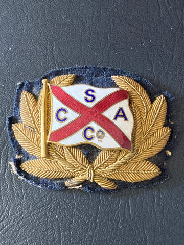 Canadian Australian Shipping Company Bullion Badge