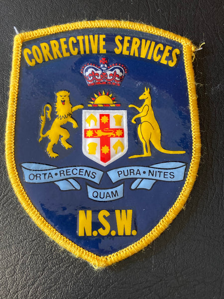 NSW Corrective Services Vinyl Patch