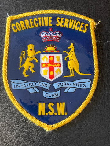 NSW Corrective Services Vinyl Patch