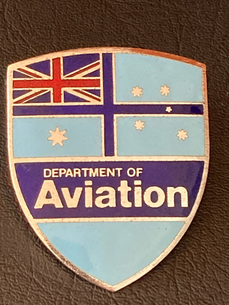 Australian Department of Aviation Cap Badge