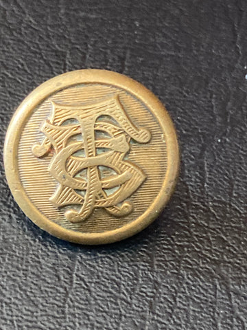 Belfast Tramways Corporation Brass Button