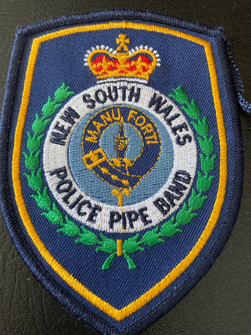 NSW Police Pipe Band Patch