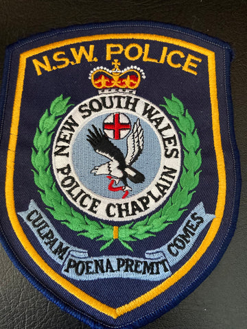 Very Large- NSW Police Chaplain Patch