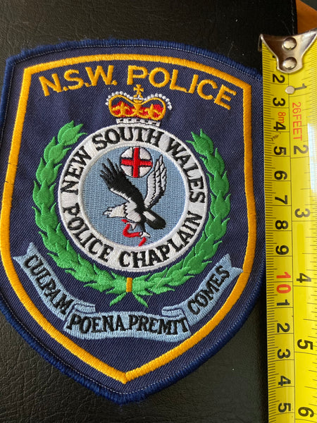 Very Large- NSW Police Chaplain Patch