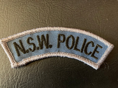 NSW Police Shoulder Title