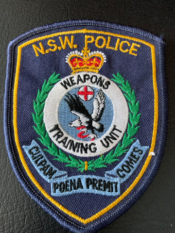 Obsolete- NSW Police Weapons Training Patch