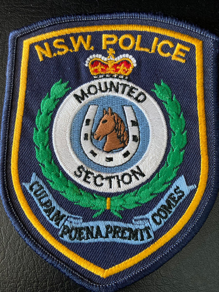 Obsolete - NSW Police Mounted Section Patch