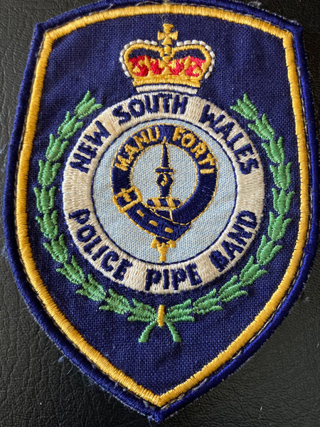 Obsolete - NSW Police Pipe Band Patch
