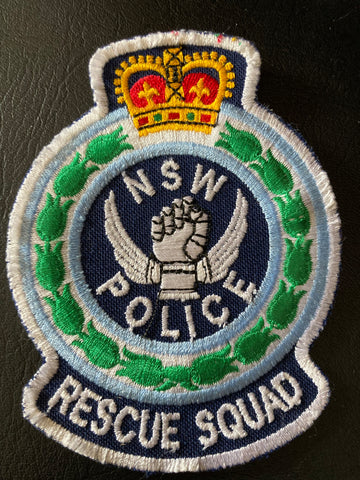 NSW Police Rescue Squad Patch
