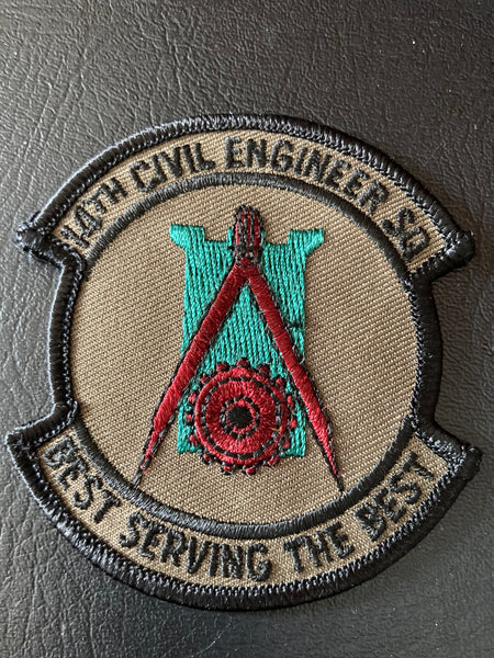 USAF 14th Civil Engineer Squadron Patch