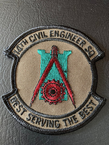 USAF 14th Civil Engineer Squadron Patch