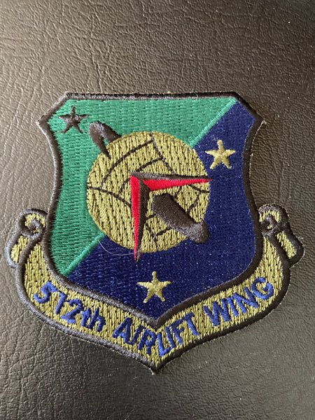 USAF 512th Airlift Wing Patch