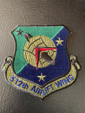 USAF 512th Airlift Wing Patch