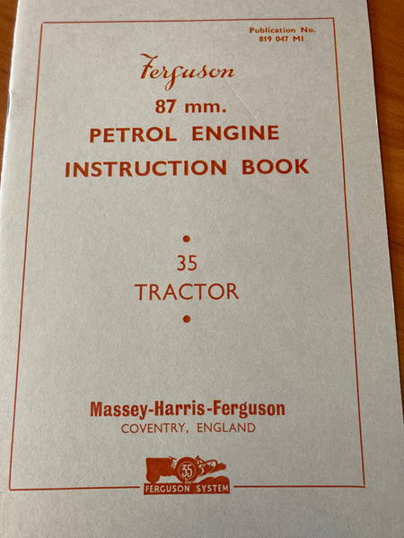 Ferguson 87mm Petrol Engine