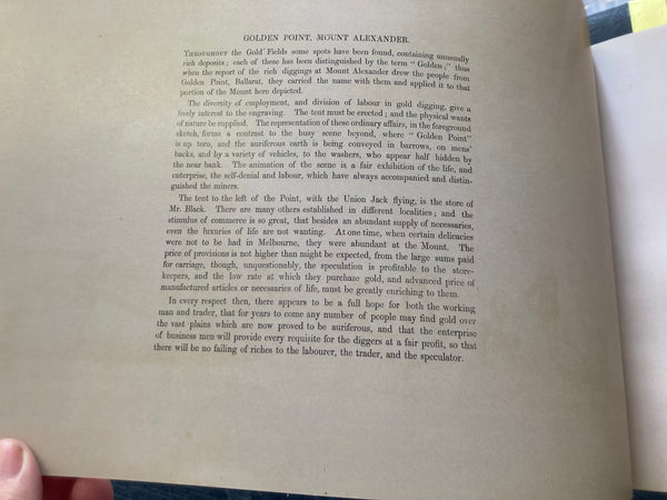 1852 - The Gold Diggings of Victoria