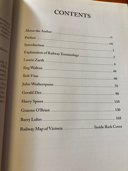 Enginemen of the Victorian Railways volume