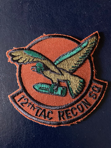 USAF 12th Tactical Recon Squadron Patch
