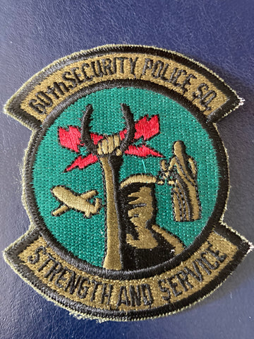 USAF 60th Security Police Squadron Patch