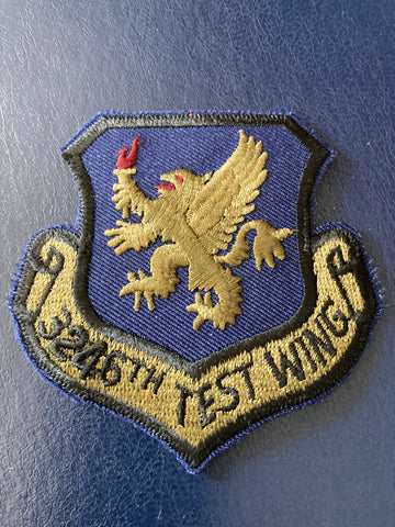 USAF 3246th Test Wing Patch