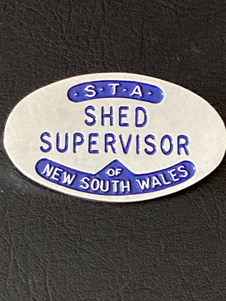 NSW STA She’d Supervisor Badge