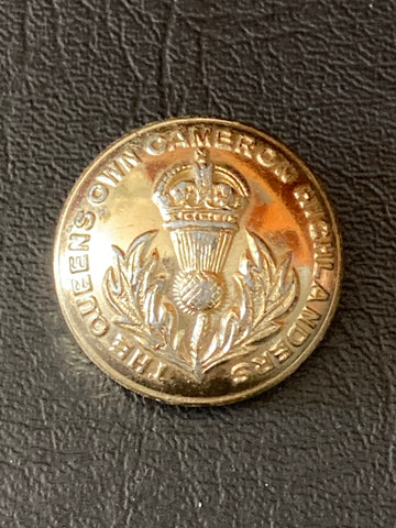 Queen’s Own Cameron Highlanders Button