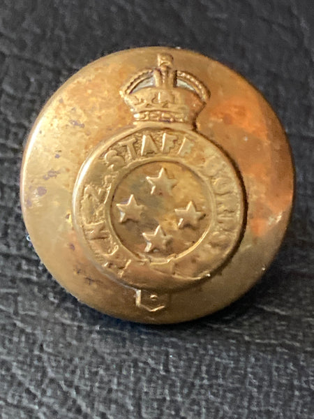 King’s Crown- NZ Staff Corps Button
