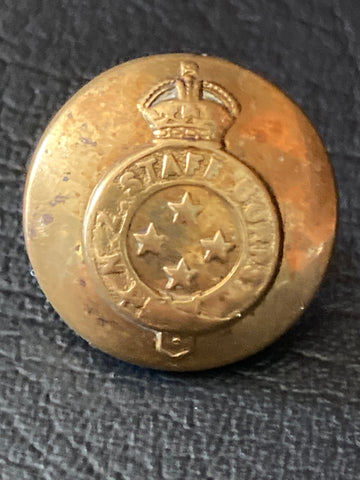 King’s Crown- NZ Staff Corps Button