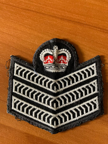 Police Senior Sergeant 2nd Class Patch