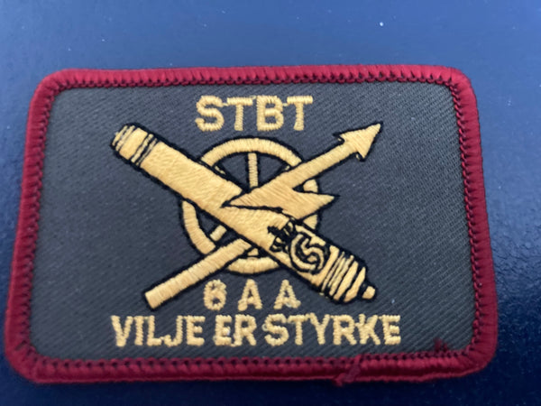 Norwegian Army Support Battery Patch