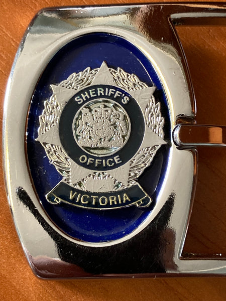 Obsolete - Victoria Sheriffs Office Belt Buckle