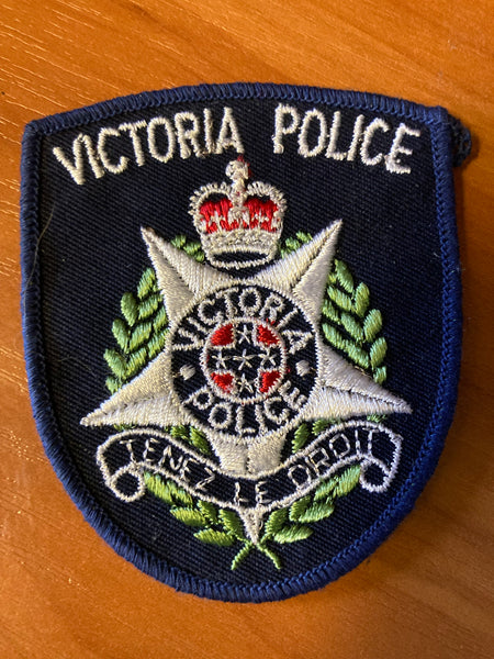 Obsolete- Latin Motto Vic Police Patch
