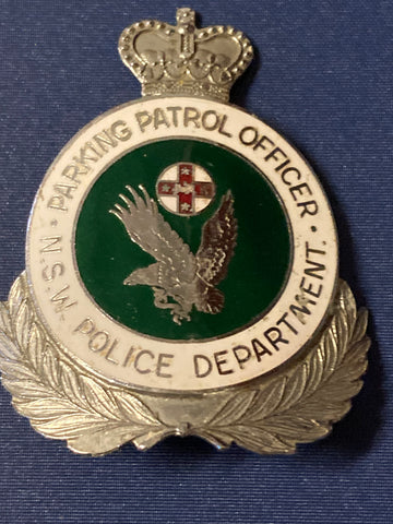 Scarce - NSW Police Parking Patrol Cap Badge