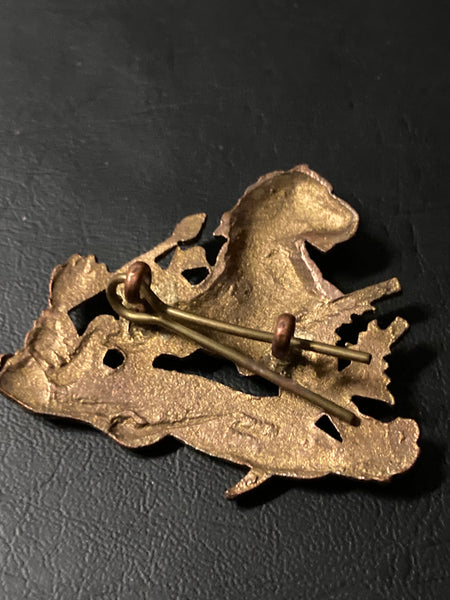 British Rhodesian Police Hat Badge