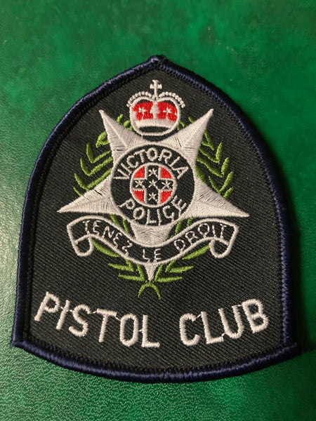 Victoria Police Pistol Club Patch