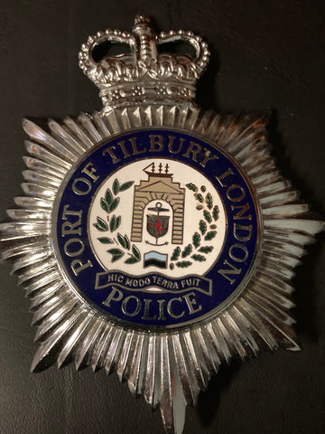 Port of Tilbury - London Police Helmet Plate