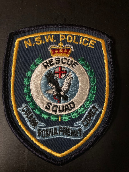NSW Police Rescue Squad Patch