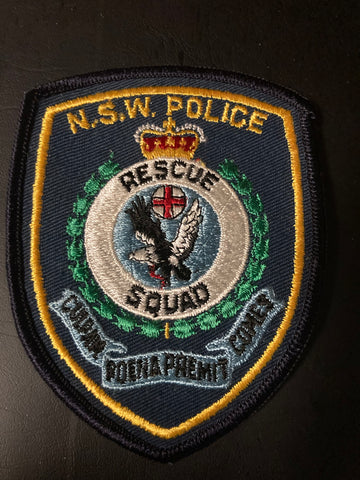 NSW Police Rescue Squad Patch