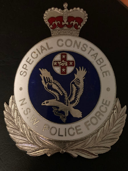 NSW Police Special Constable Cap Badge