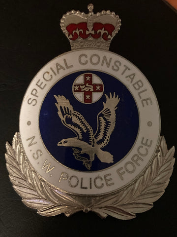 NSW Police Special Constable Cap Badge