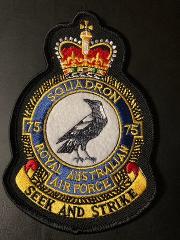 RAAF 75th Squadron Patch
