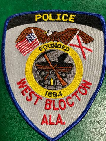 West Blocton Police Patch