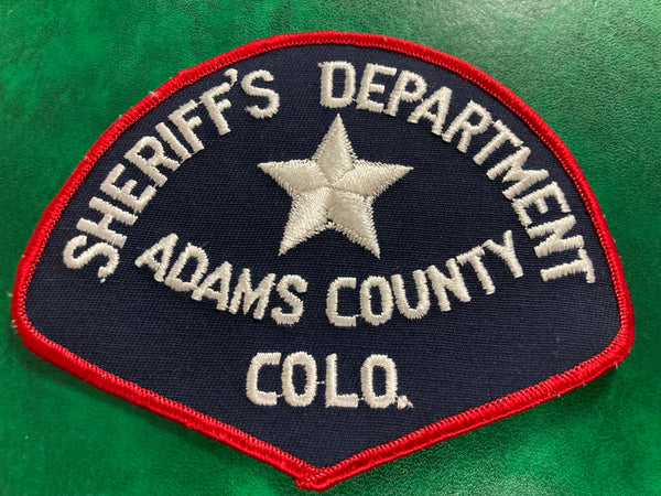 Adam’s County Sheriff’s Department Patch