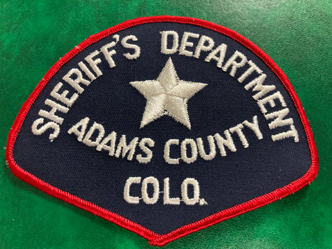 Adam’s County Sheriff’s Department Patch