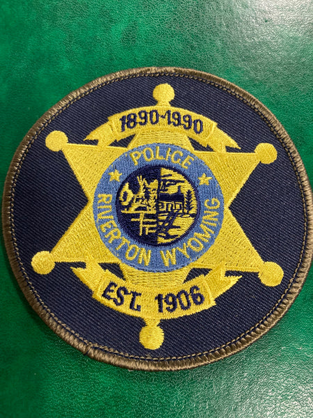 Riverton Police Wyoming Patch