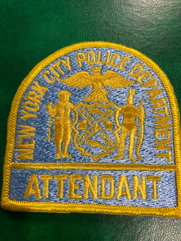 NY City Police Attendant Patch