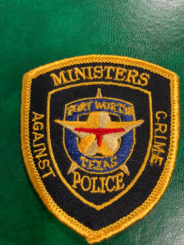 Fort Worth Texas Police Patch
