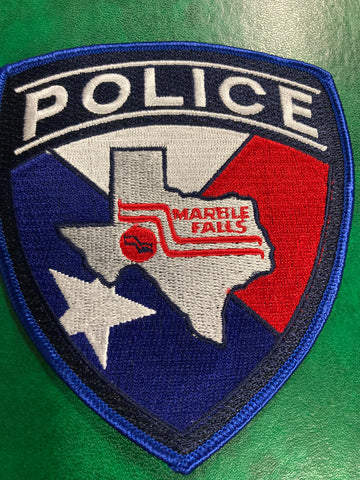 Marble Falls Police Patch