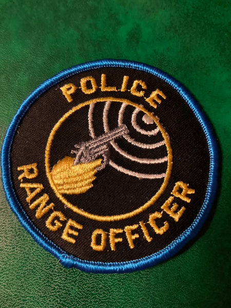 Police Range Officer Patch