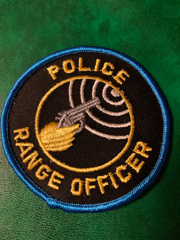 Police Range Officer Patch